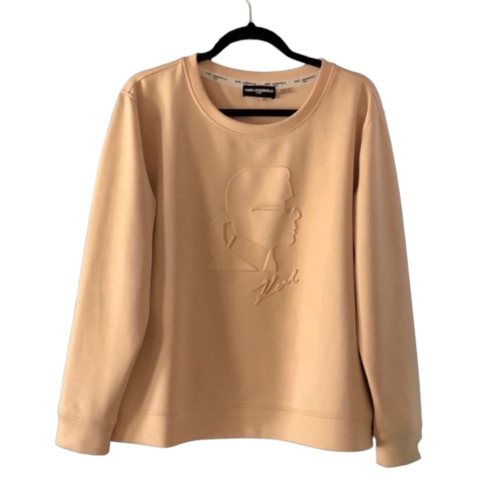 Karl Lagerfeld Blush Pullover Sweater